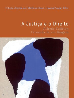 cover image of A justiça e o direito